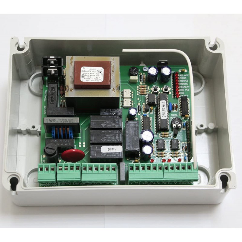 CARTE ÉLECTRONIQUE UNIVERSELLE SEAV LRS 2150 CENTRALE DE COMMANDE 230V PORTAIL BATTANT