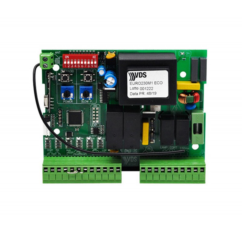 VDS CENTRAL COMMUNITY 230VAC CANCELLI TO SCORREVOLI, BARRIERE, BASCULANTI COD. E102 MOD. EURO 230 M1