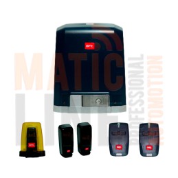 KIT AVEC MOTEUR DEIMOS BT A600 24V POUR PORTAILS COULISSANTS POIDS 600 Kg KIT MATIC LINE 08