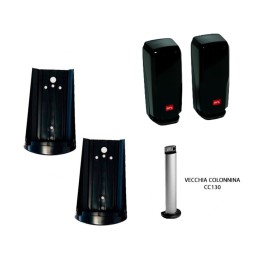 BFT PAIR OF PHOTOCELLS DESME A15 2600547 AND PAIR OF ADAPTERS FOR COLUMNS C130 - 2611474 ML084