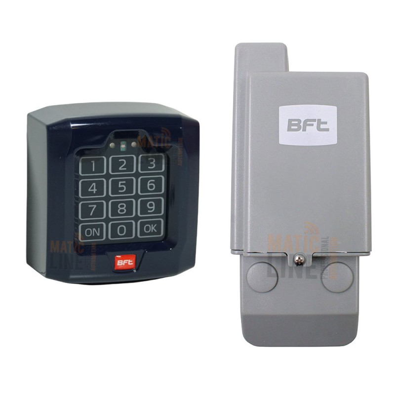 KIT DE COMMANDE D'OUVERTURE DE PORTAIL BFT INTERRUPTEURS D'ÉCLAIRAGE SANS FIL CLAVIER RADIO