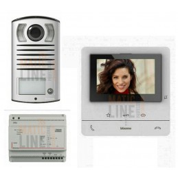 BTICINO 364613 KIT DE VIDEOPORTERO UNIFAMILIAR CLASE 100V16B PULS. LÍNEA 2000