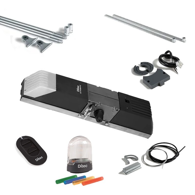 DITEC KIT COMPLETO PARA PUERTA BASCULANTE 24 V PUERTA DE GARAJE BLUETOOTH DOITBXBL ML301