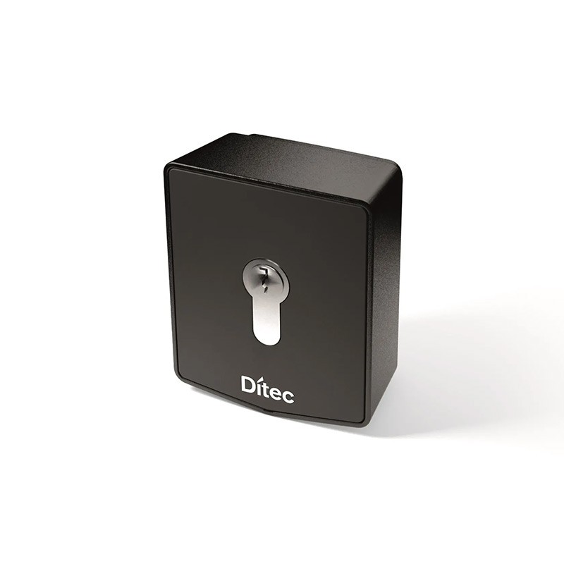 SELECTOR DE LLAVE DITEC CON CILINDRO ANTIRROBO EUROPEO CUERPO METÁLICO AXK5M