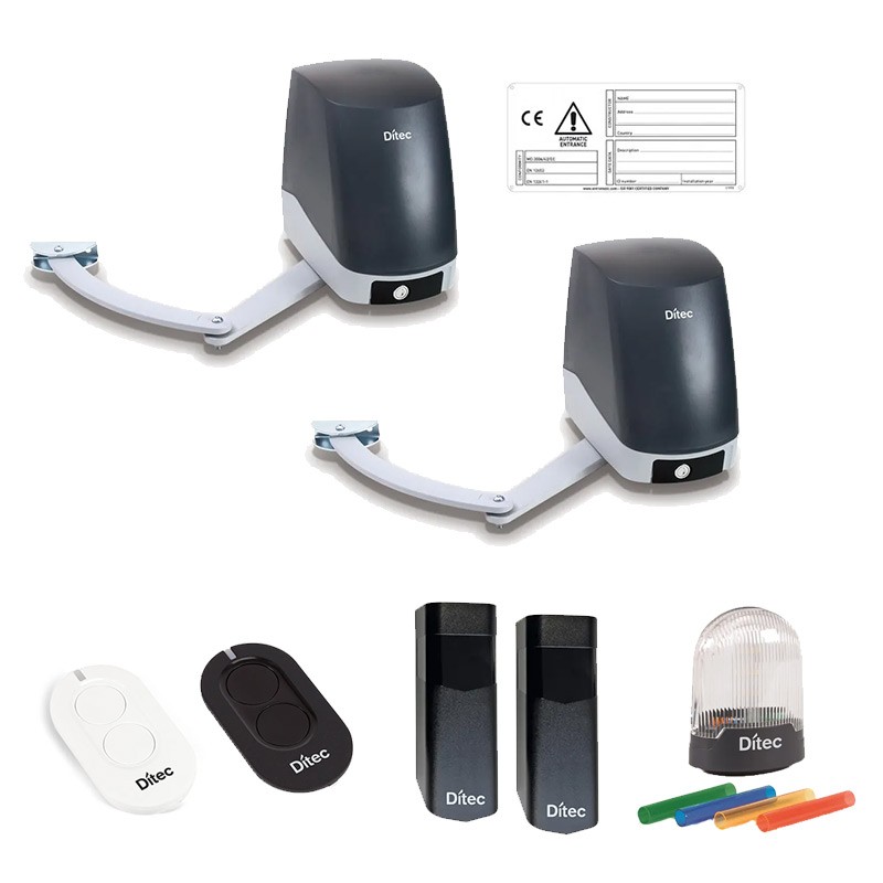 KIT DITEC 24V FÜR FLÜGELTORE BIS ZU 2,3 MT DOITFCL