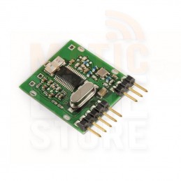 MÓDULO RECEPTOR RADIO ENCHUFABLE ZENRS DITEC 433 MHZ PARA PLACAS LCU30H/40H/CS12M CONECTOR MACHO