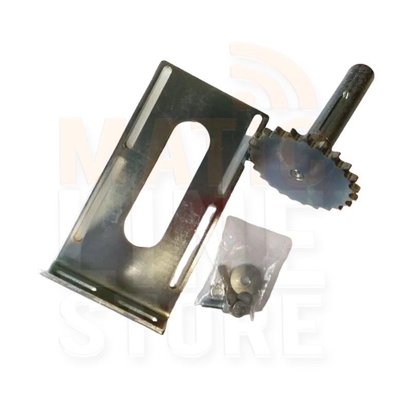 DITEC DODT ARBRE COMPLET AVEC PIGNON Z24 POUR ACTIONNEUR DOD