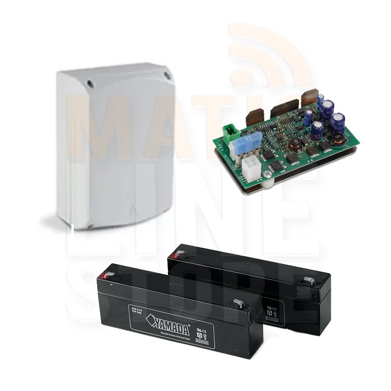 DITEC EMERGENCY BATTERY KIT BBU20 2Ah FOR 24V MOTORS