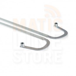 DITEC PAIRE DE BRAS COURBES BOXB2C POUR MOTEUR BOX POUR PORTES BASCULANTES