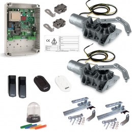 DITEC KIT CUBIC6 230V CANCELLO ANTE BATTENTI INTERRATO LEVE E SBLOCCHI INCLUSI DITCB230PL ML372