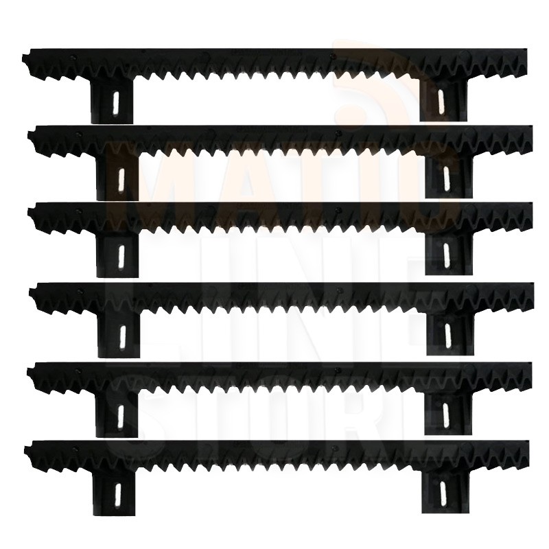 M4 RACK FOR PLASTIC SLIDING GATES 5 METERS KIT