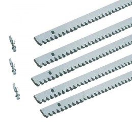 CVZ RACK IN GALVANIZED IRON STEEL 5PCS. 1 MT COMPLETE WITH SCREWS - D571053/5