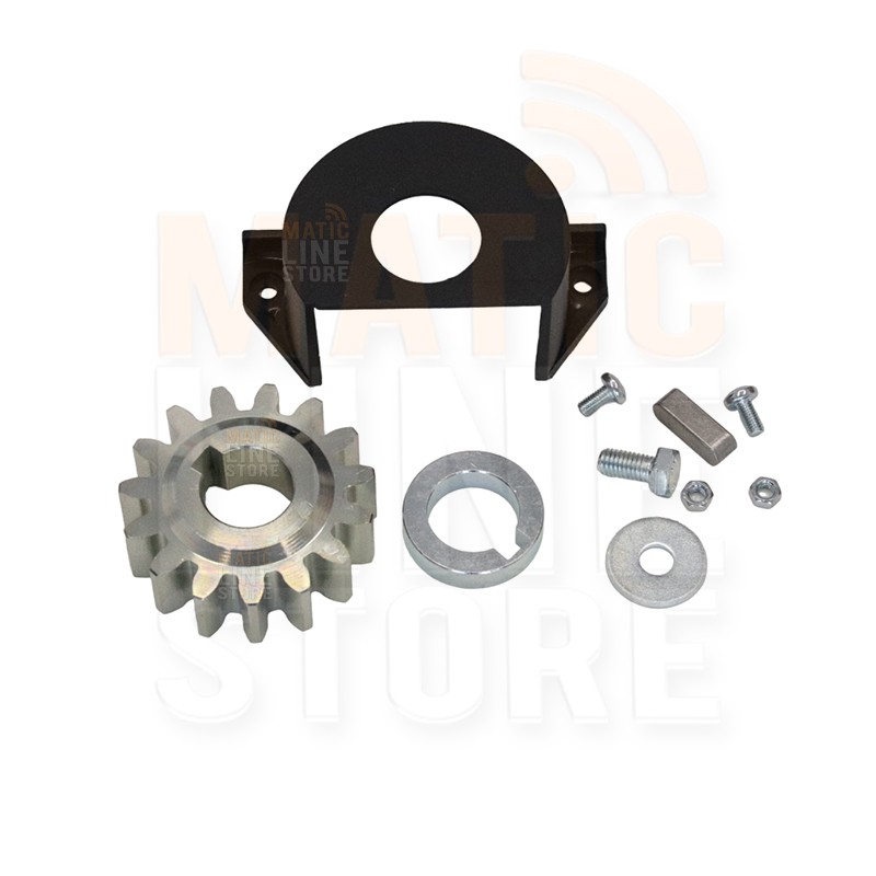 DITEC PIGNONE PER MOTORE ION6 E COPRIPIGNONE 6ION6P