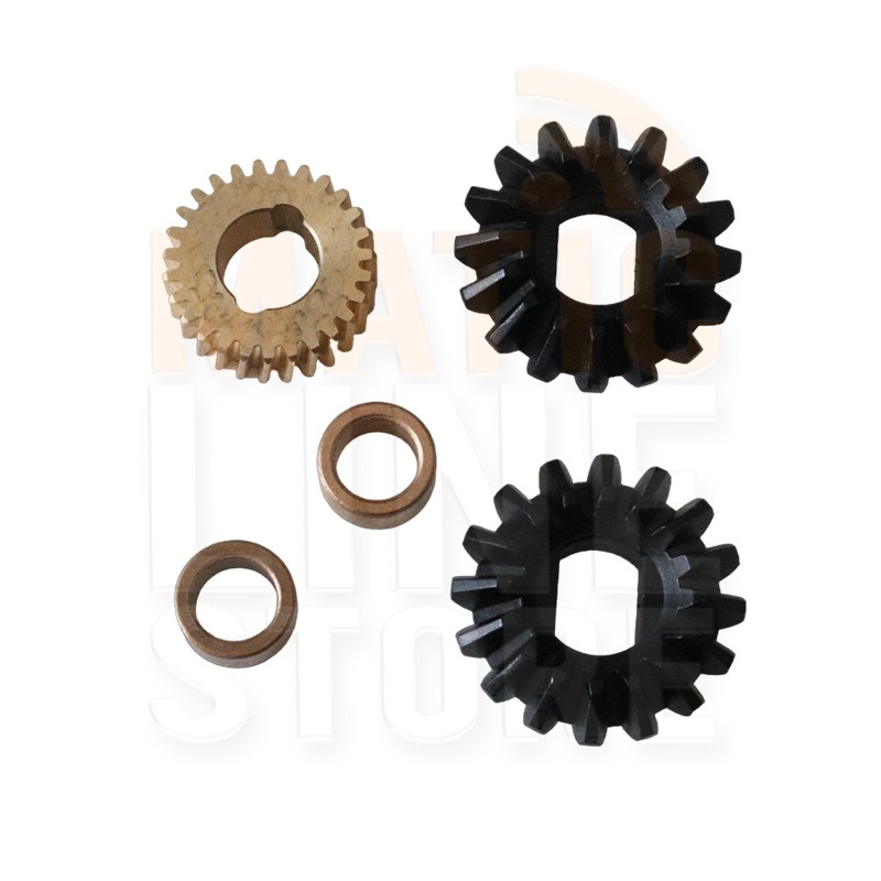 KIT D'ENGRENAGES DITEC POUR MOTEUR DE PORTAIL COULISSANT PWR25H - 35H - 6PWRPM