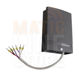 DITEC PLUG-IN ZENRS 433 MHZ RADIO RECEIVER MODULE FOR LCU30H/40H/CS12M PANELS MALE CONNECTOR