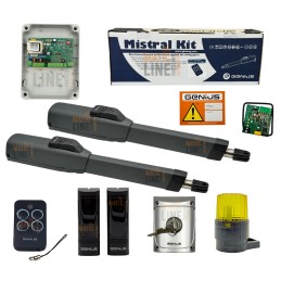FAAC GENIUS KIT MISTRAL 300 RC POUR LES ÉTEIGNEURS AVANT DE BATTRE 230V 3M 350 KG POUR AVANT 51700781