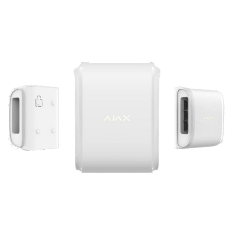 AJAX DUALCURTAIN OUTDOOR DETECTOR DE MOVIMIENTO DE CORTINA INALÁMBRICA BIDIRECCIONAL PARA EXTERIORES BLANCO
