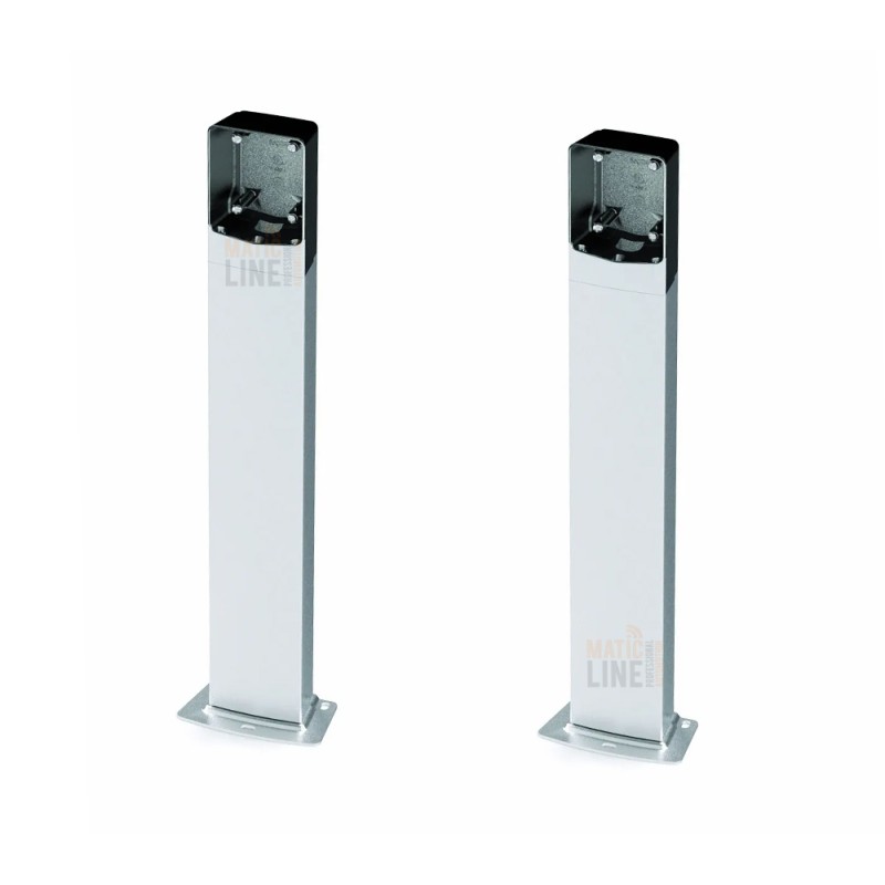 DITEC KIT COPPIA COLONNINE IN ALLUMINIO AXC50 ALTEZZA 50CM