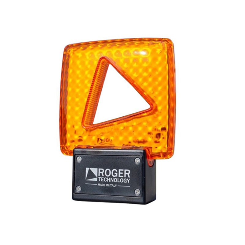 ROGER FIFTHY/230 OR LED FLASHING LIGHT FIFTHY SERIES 230V - 115V ORANGE WITH INTEGRATED ANTENNA