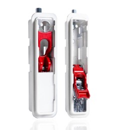 DISPOSITIF DE DÉCLENCHEMENT DE FREIN D'URGENCE ENCASTRÉ EASYBOX, RACCORDABLE AU DÉCLENCHEMENT DE VOLET EXTÉRIEUR DE GARAGE