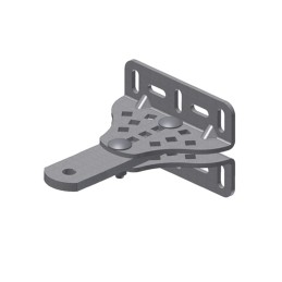 ROGER KT203/R SUPPORT ARRIÈRE LONG RÉGLABLE PAR VIS