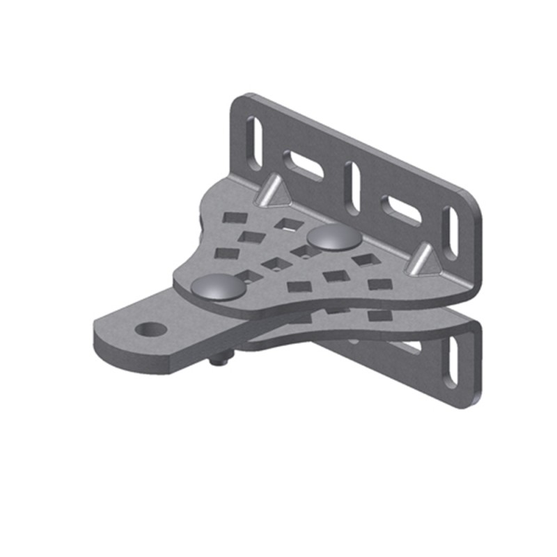 ROGER KT204/R STAFFA POSTERIORE CORTA REGOLABILE TRAMITE VITE