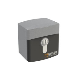 SELECTOR DE LLAVE EXTERNO ROGER R85/60EAE DE ALUMINIO CON CILINDRO EUROPEO (DIN)