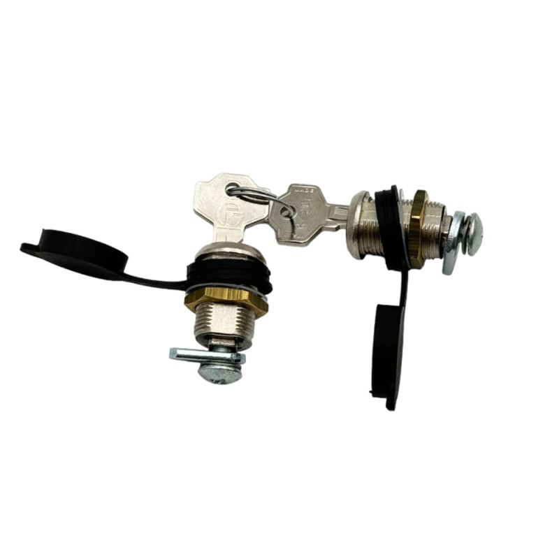 KIT PAIR LOCK KEY REPLACEMENT RELEASE LEVER FAAC 770 E ROLLER GENIUS 00058P2137