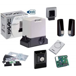 FAAC KIT DELTA 2 740 FÜR SCHIEBETOR, KAPAZITÄT 500 kg, 220 V, 1056303445