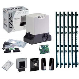 FAAC KIT DELTA 2 740 PER CANCELLO SCORREVOLE 500KG 220V 1056303445