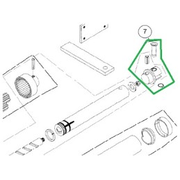 DITEC 0SLFA FORCELLA ANTERIORE CON SPINA PER SILVER - DOR E ARC - 1B 1BH 40B 4BH