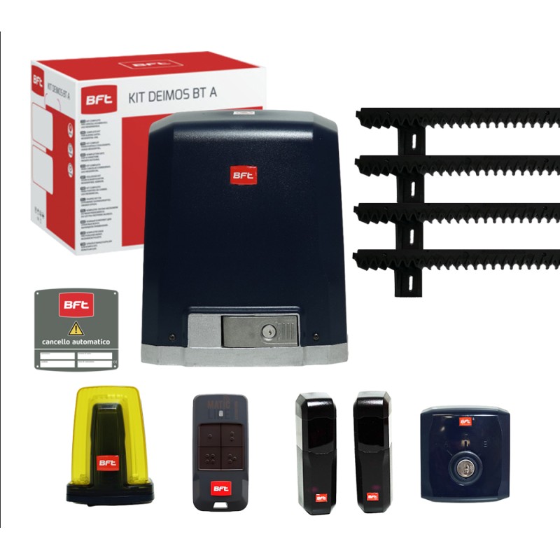 BFT KIT DEIMOS BT A400 PUERTA CORREDERA 400KG 2611819 ML03