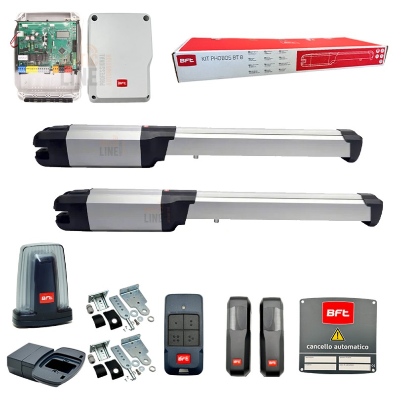 BFT KIT PHOBOS BT B40 SMART CANCELLO ANTA BATTENTE 700KG 4 METRI 2614860