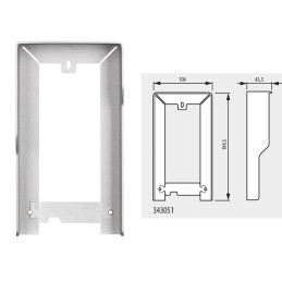 BTICINO 343051 RAIN COVER FOR LINEA 3000 PUSHBUTTON PANEL