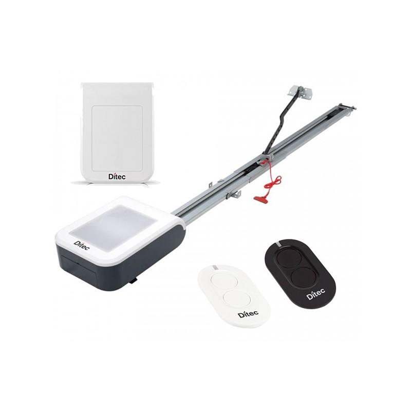 KIT DITEC AIR1000B 24V POUR PORTE Abattante de GARAGE REMORQUABLE USAGE INTENSIF 17 M²/200 KG CONNECTIVITÉ BLUETOOTH