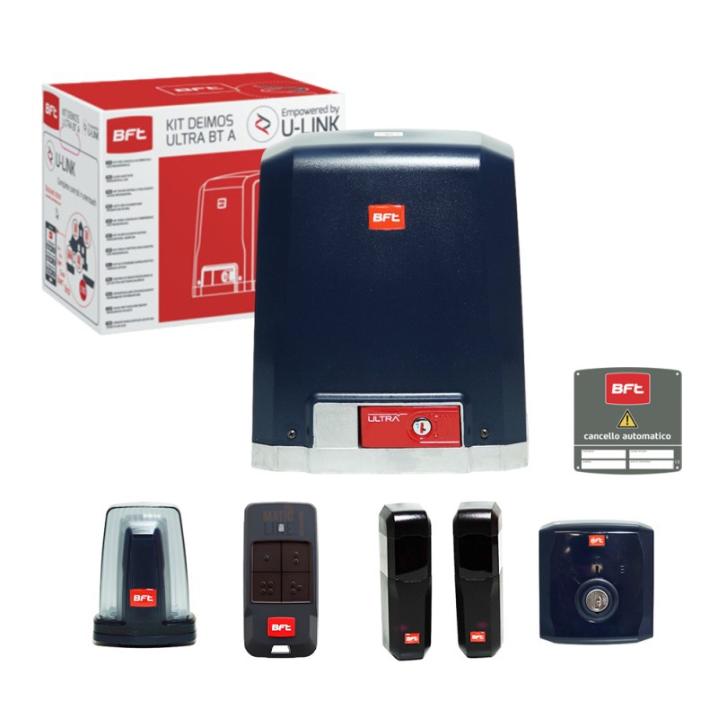 BFT KIT DEIMOS ULTRA BT A400 24V 400KG 2611815 ML02