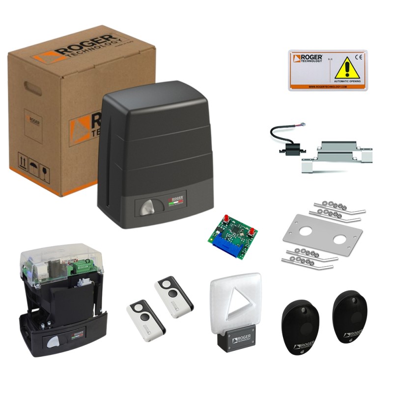 ROGER KIT BM30/326/HS HIGH SPEED BRUSHLESS 24V SUPER INTENSIVE USE SCHIEBETOR BIS ZU 400 KG