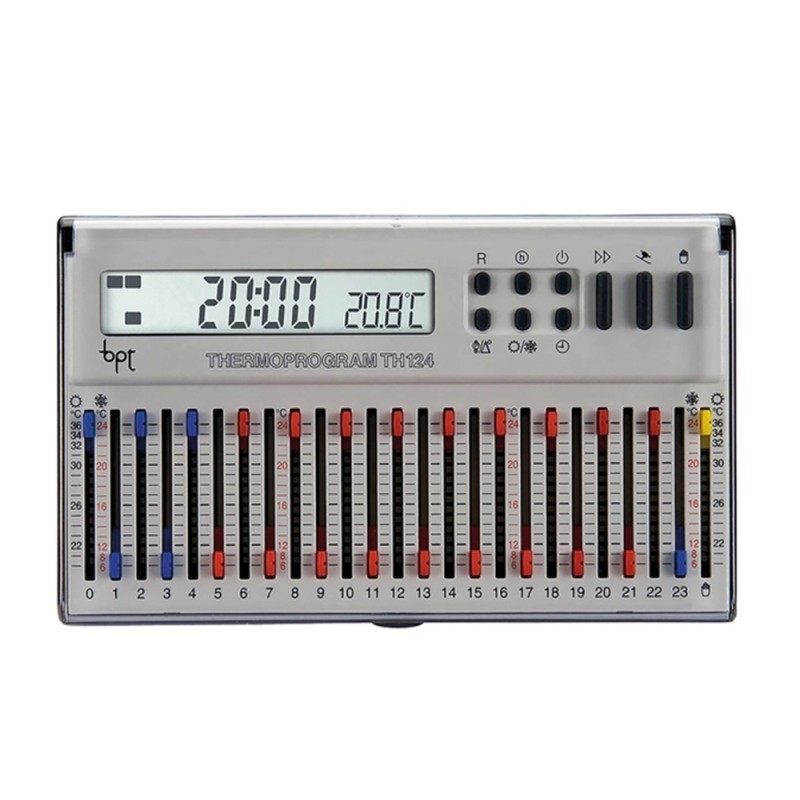 CAME BPT TH/124 CRONOTERMOSTATO DIGITAL DIGITAL DE PARED