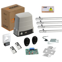 KIT AUTOMATISATION POUR PORTAIL COULISSANT SANS BALAIS ROGER BH30/606/HS 24V 600 KG