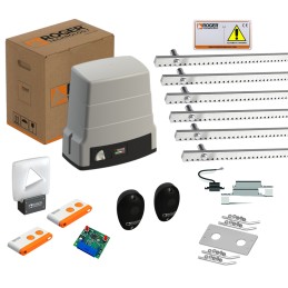 KIT ROGER M30/326 PARA PUERTAS CORREDERAS, HASTA 400KG ENCODER ÓPTICO Y FINAL DE CARRERA MAGNÉTICO
