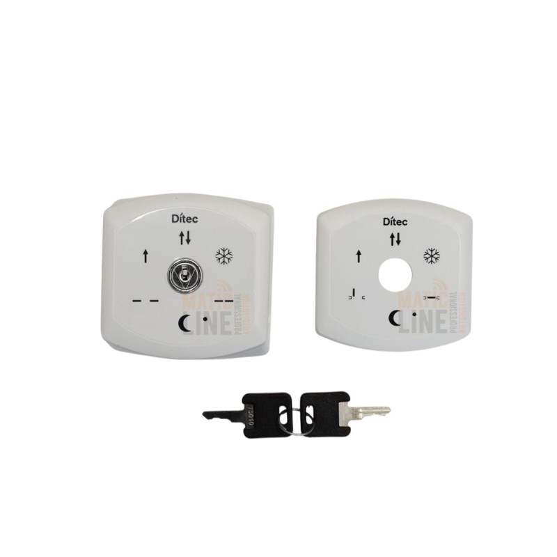 DITEC COMK KEY-OPERATED ROTARY FUNCTION SELECTOR