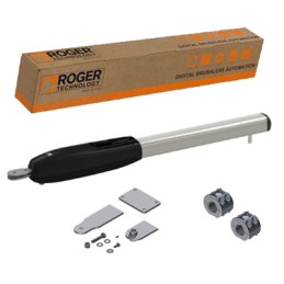 ROGER SMARTY5 BÜRSTENLOSER ELEKTROMECHANISCHER MOTOR 36V SUPER INTENSIVE NUTZUNG MAX. FLÜGEL 5MT SCHWINGTOR