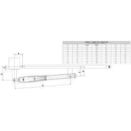 ROGER SMARTY5 ELECTROMECHANICAL MOTOR BRUSHLESS 36V SUPER INTENSIVE USE LEAF MAX 5MT SWING GATE