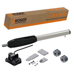 ROGER SMARTY5 BÜRSTENLOSER MOTOR 36V SUPER INTENSIVE NUTZUNG MAX. FLÜGEL 5MT SCHWINGTOR