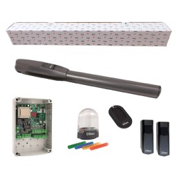 KIT MOTEUR DITEC PWR50AC 230V POUR PORTAIL BATTANT 5MT ML318