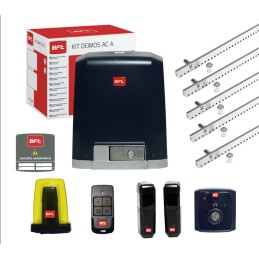 SLIDING GATE KIT WITH BFT DEIMOS AC A800 MOTOR 230V 800KG ML056 - 2611868