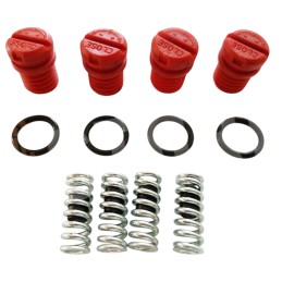 SATZ MIT SCHRAUBEN, FEDERN UND DICHTUNGEN FÜR HYDRAULISCHE STEUERKOPFBETÄTIGUNG MOD.ORO LUX UND SUB