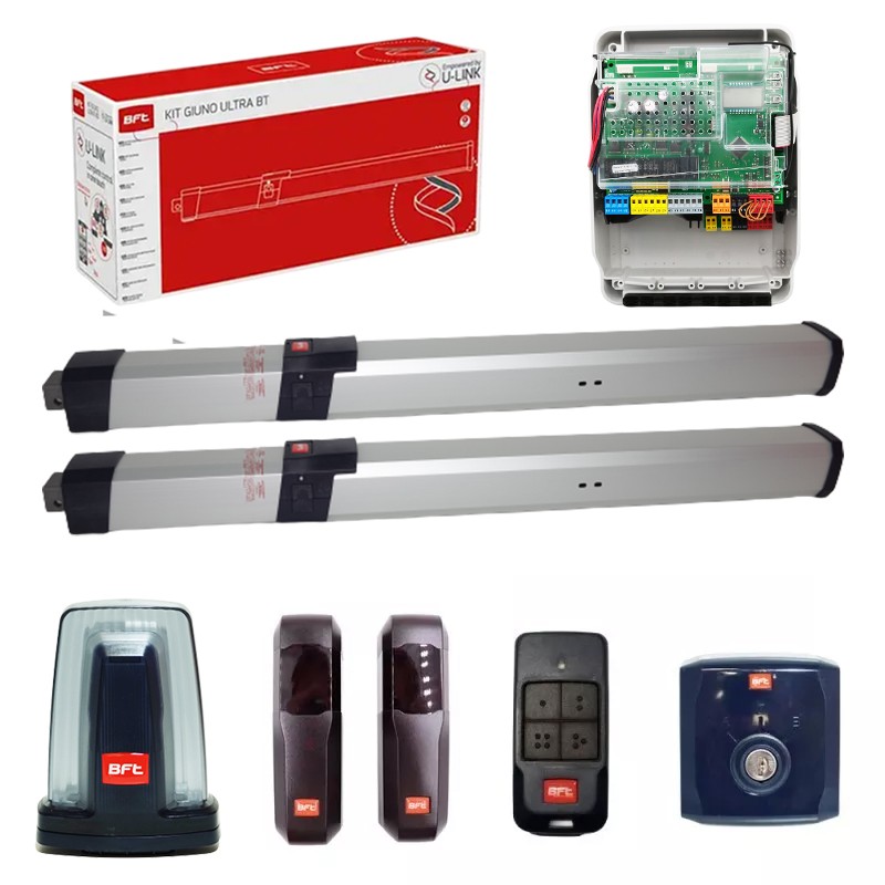 BFT KIT GIUNO ULTRA BT A20 OLIODIMANICO 24V FOR SWING GATE 300KG 2MT 2618834