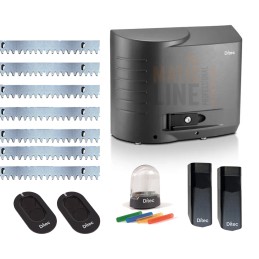 DITEC KIT CROSS 18VEP 230V 1800KG CANCELLO SCORREVOLE FINECORSA MAGNETICO 7MT CREMAGLIERA