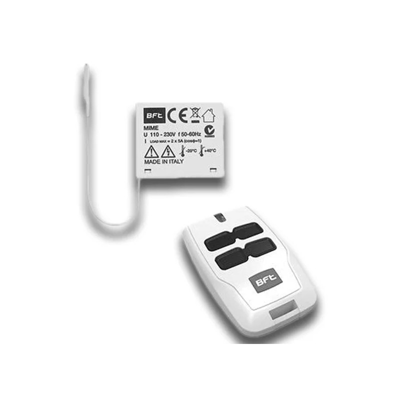 KIT RECEPTOR BFT MIME 230V RECEPTOR EMPOTRABLE PARA PERSIANAS Y LUCES - R400005